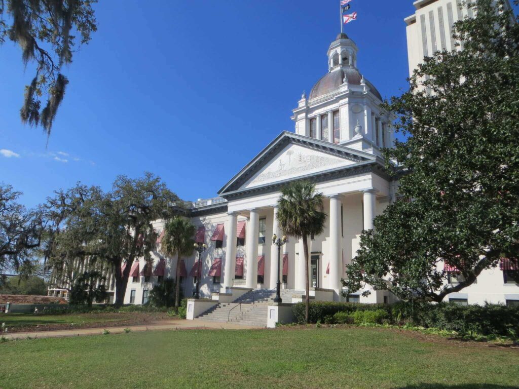 Florida State Capitol from the front